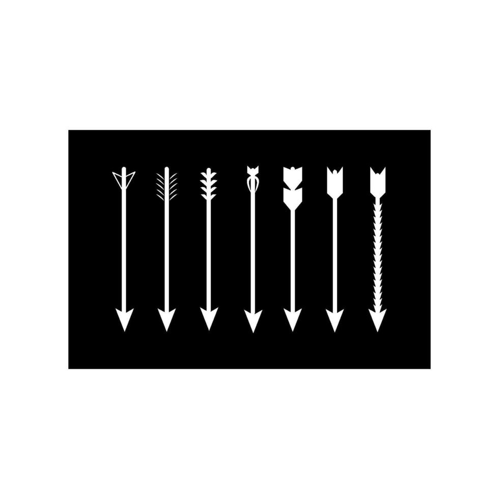 Simple arrow icon. vector