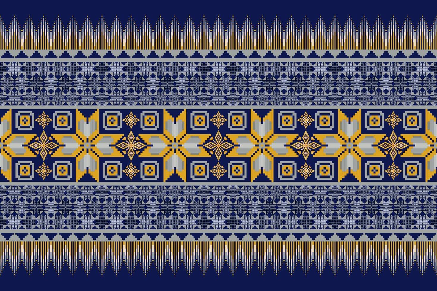 Geometric floral pattern background. vector
