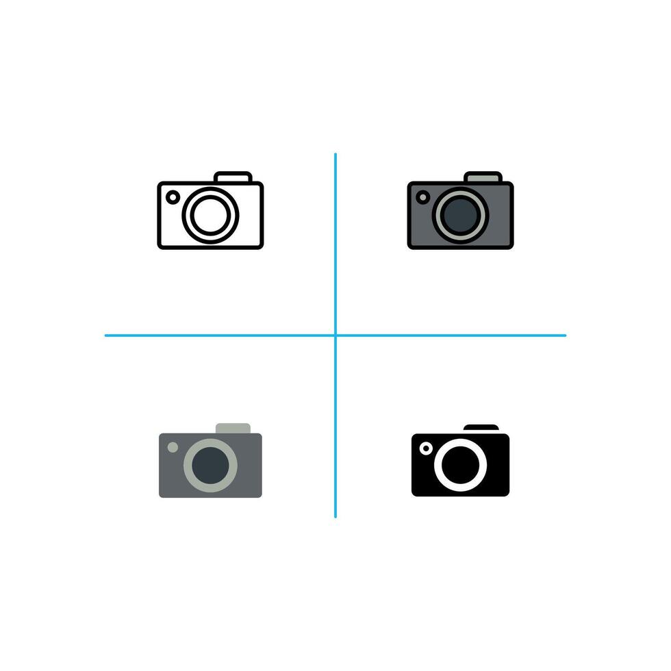 camera photo Icon vector