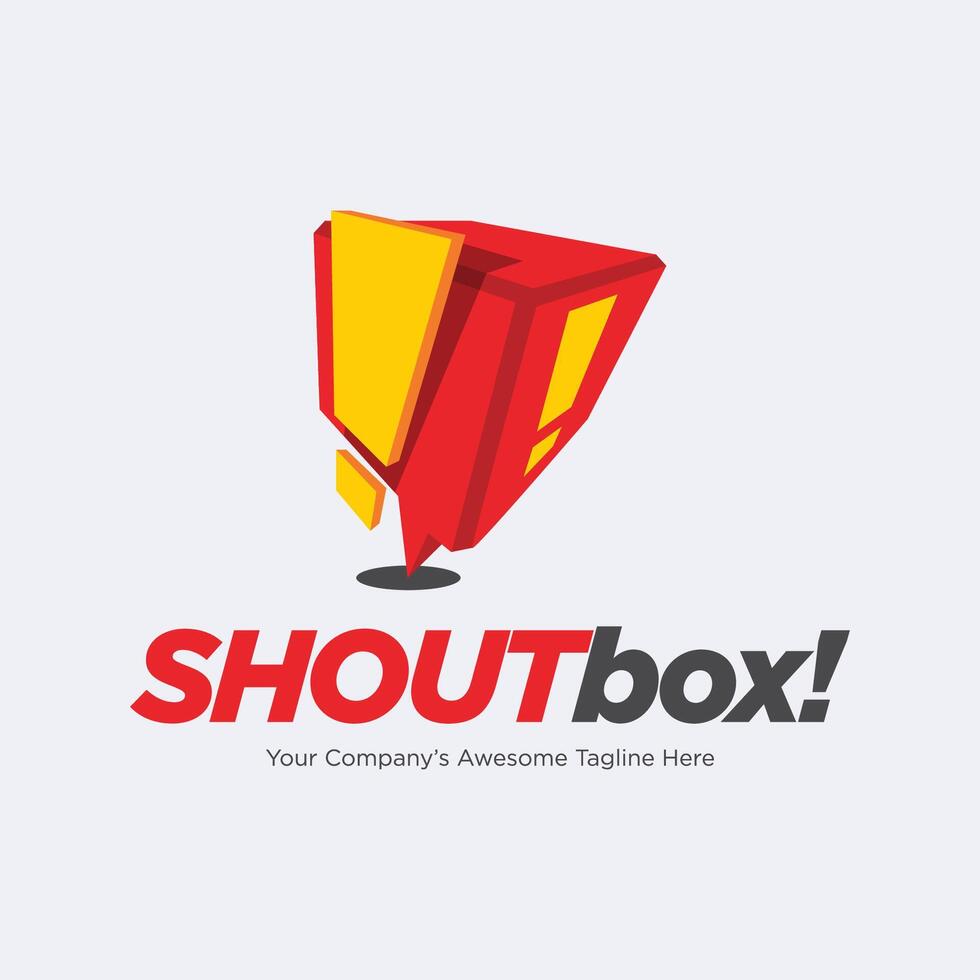 Shout Box Logo vector