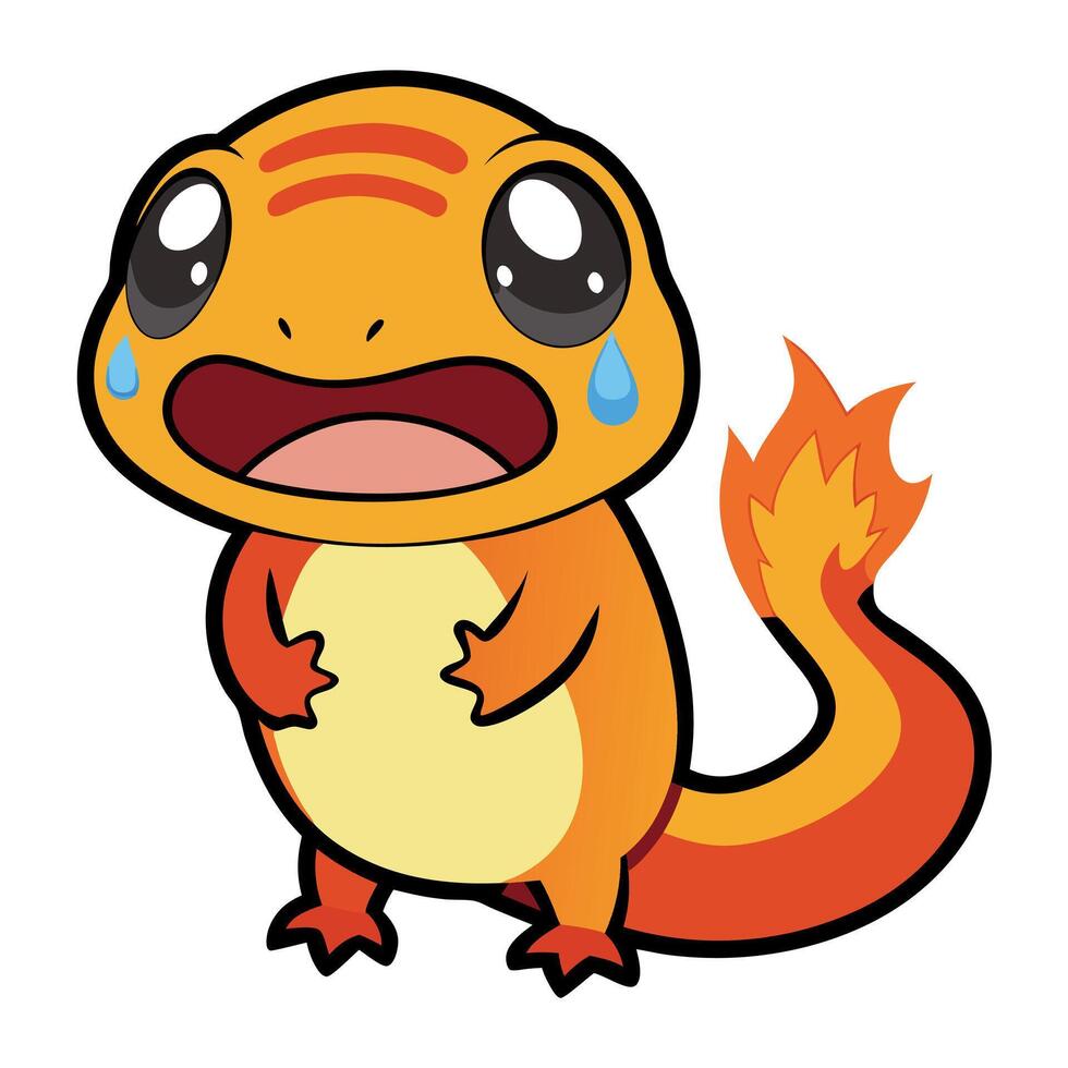 Eastern Box Turtle smiles kawaii vector