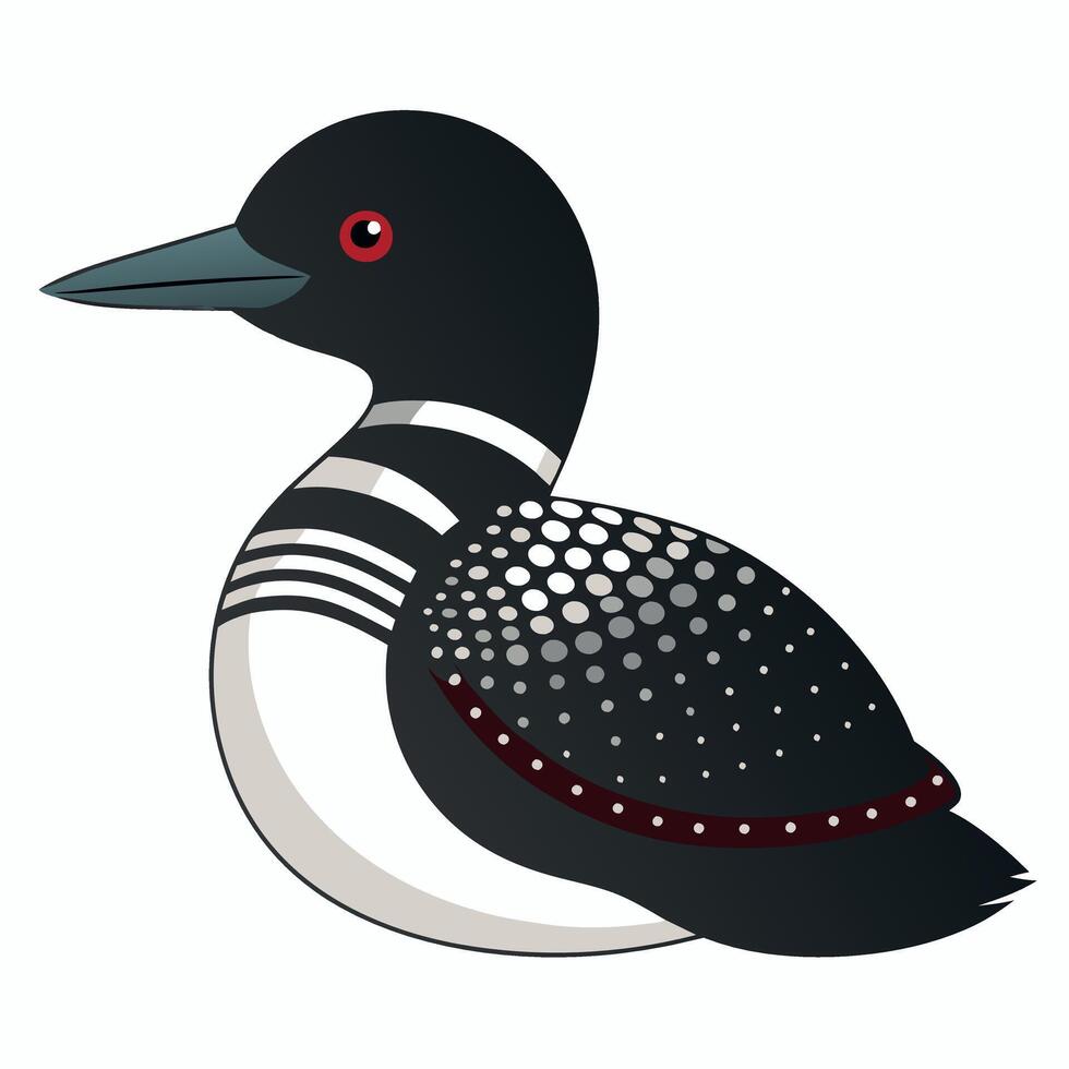 Elegant Tern bird knocks kawaii vector