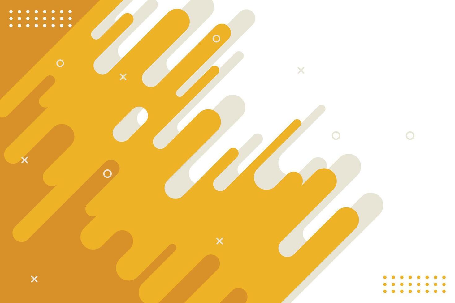 abstract background with orange and white lines vector