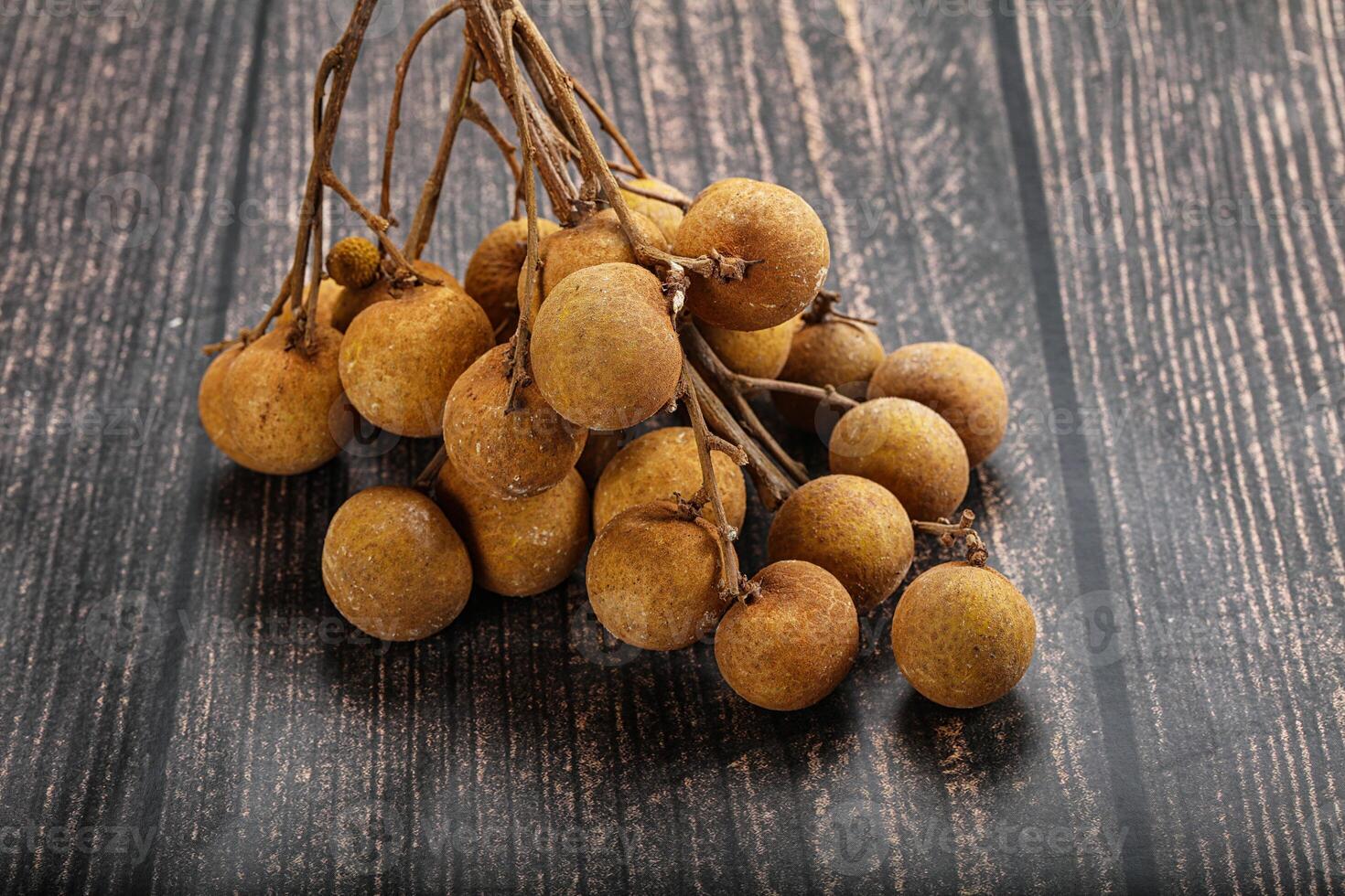 Ripe sweet tropical Longan fruit photo