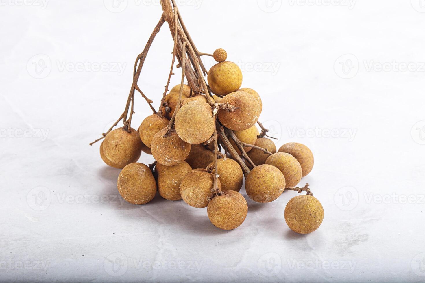 Ripe sweet tropical Longan fruit photo
