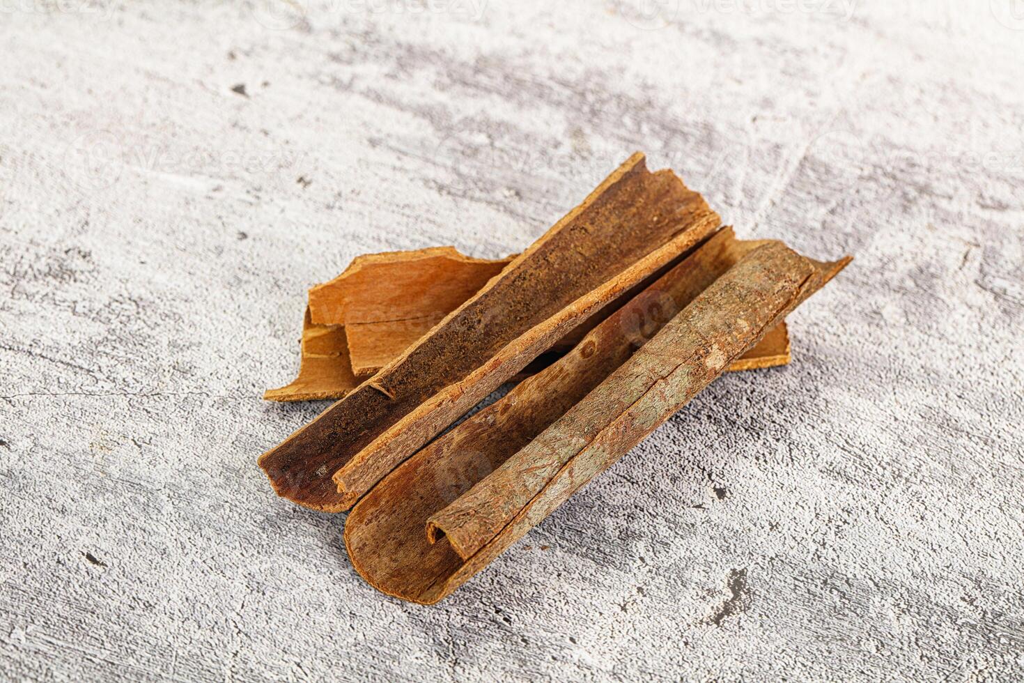 Natural wild organic cinnamon aroma photo
