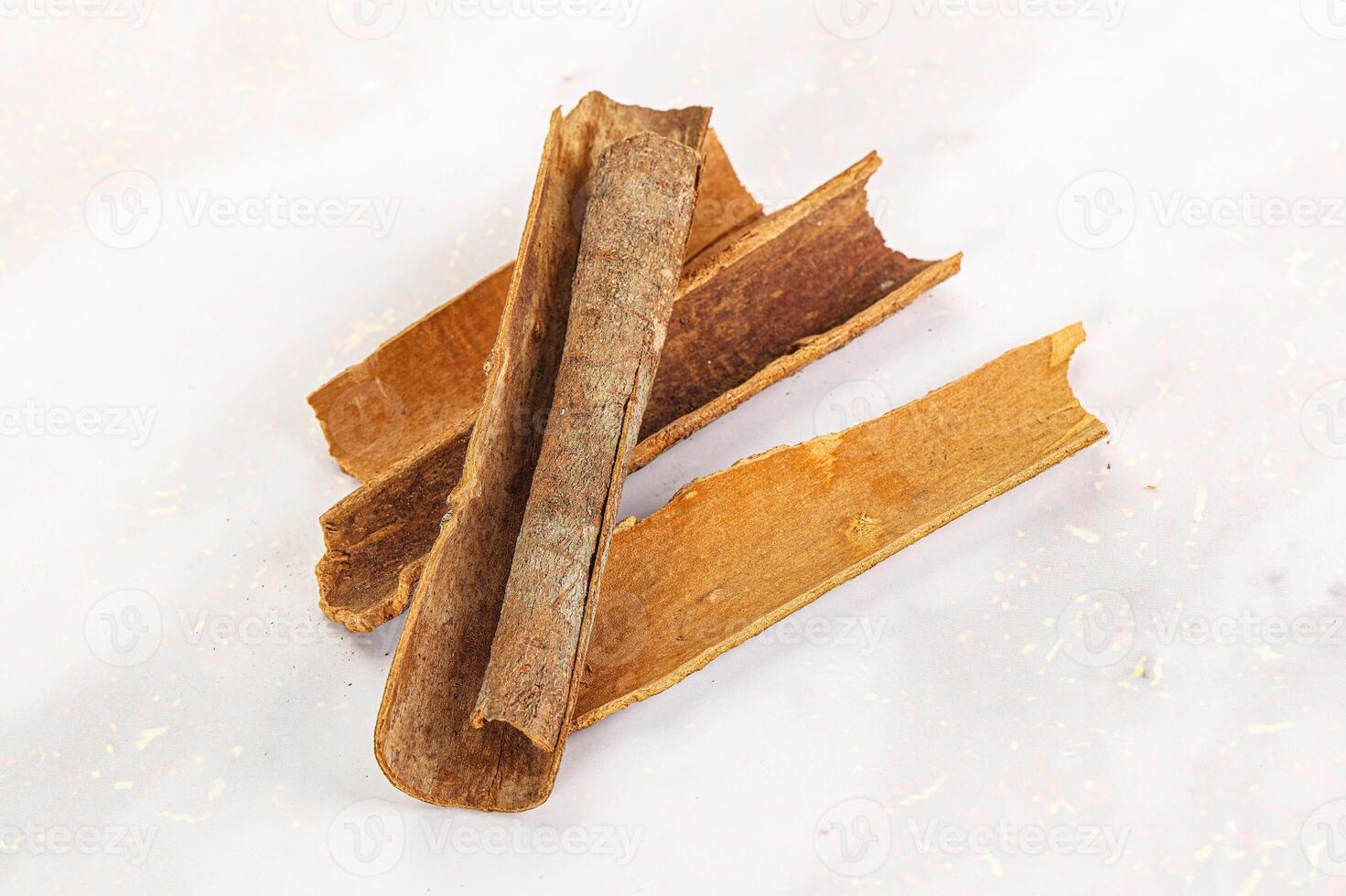 Natural wild organic cinnamon aroma photo
