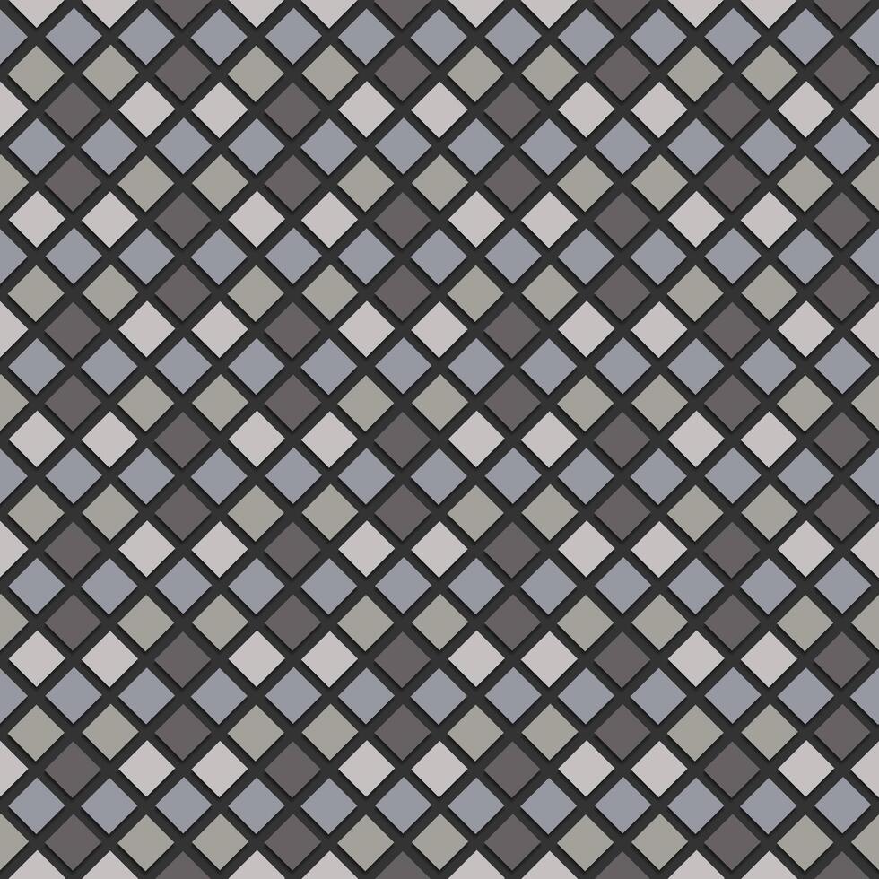 Modern mosaic background seamless pattern vector