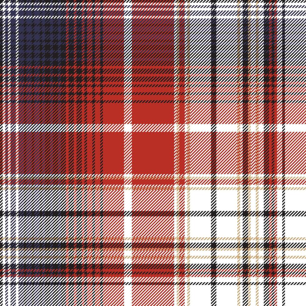 Plaid textile tartan seamless pattern. illustration. vector