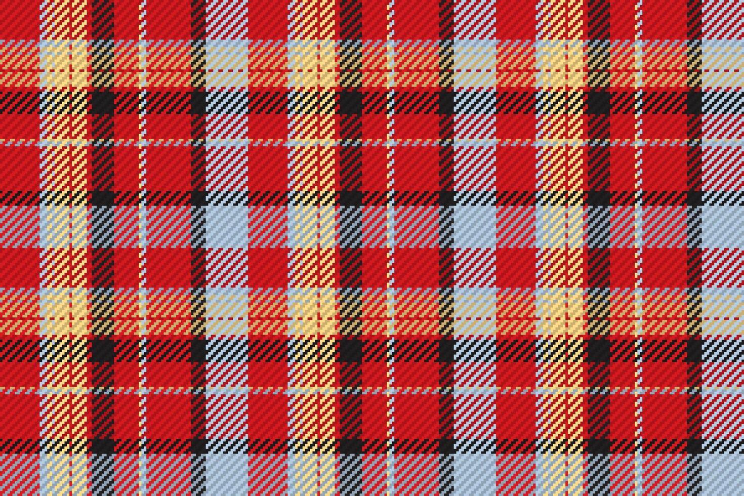 Seamless pattern of scottish tartan plaid. Repeatable background with check fabric texture. backdrop striped textile print. vector