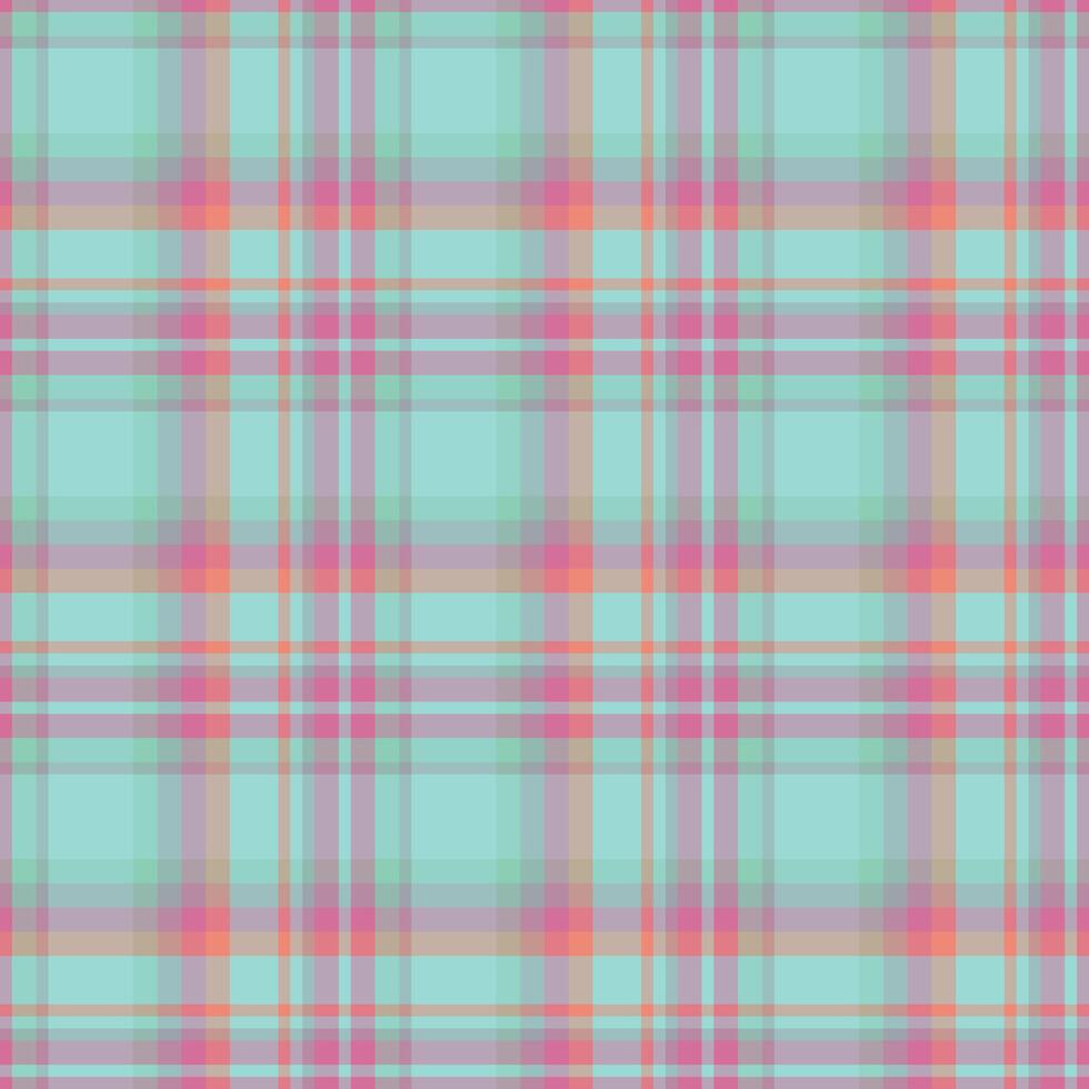Plaid seamless pattern. background of textile ornament. Flat fabric design. vector