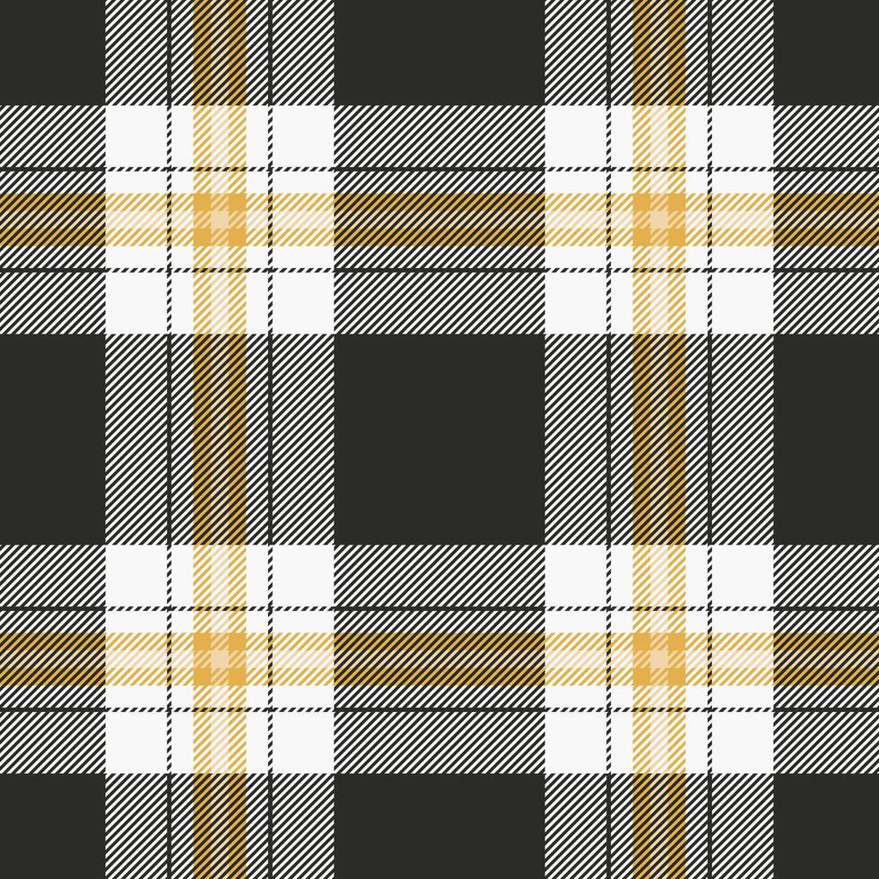 Tartan check fabric of seamless plaid textile with a pattern background texture . vector