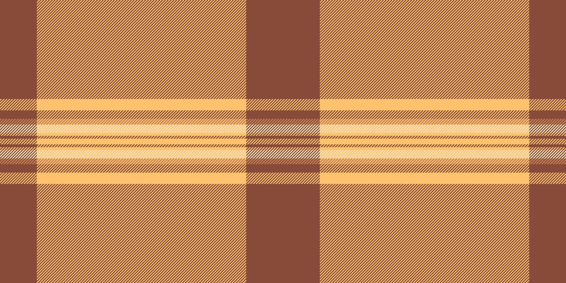 Smooth background textile check, glen tartan seamless. New york plaid pattern texture fabric in orange and red colors. vector