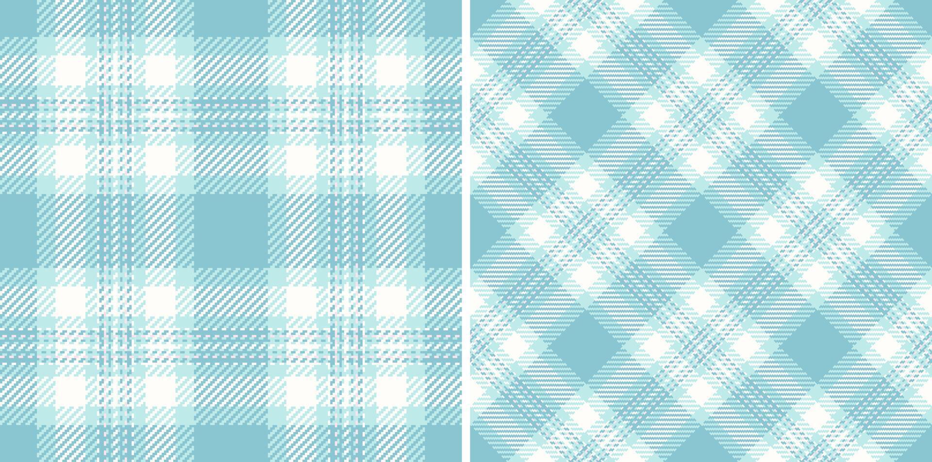 Fabric check seamless of background tartan pattern with a textile plaid texture . vector
