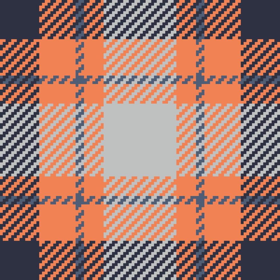 Textile design of textured plaid. Checkered fabric pattern swatch for shirt, dress, suit, wrapping paper print, invitation and gift card. vector