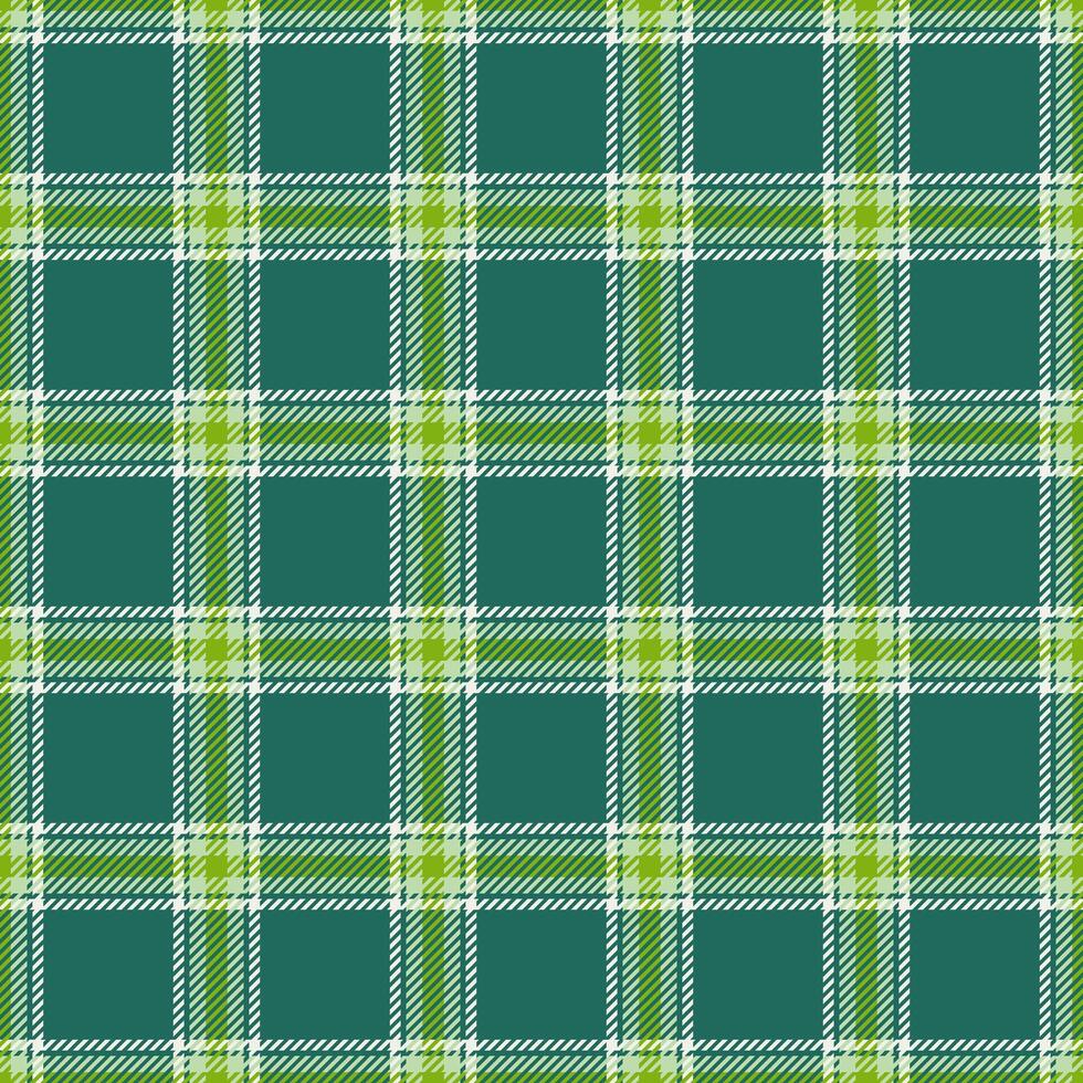 Customizable plaid texture check, path fabric pattern background. Tie tartan seamless textile in teal and light colors. vector