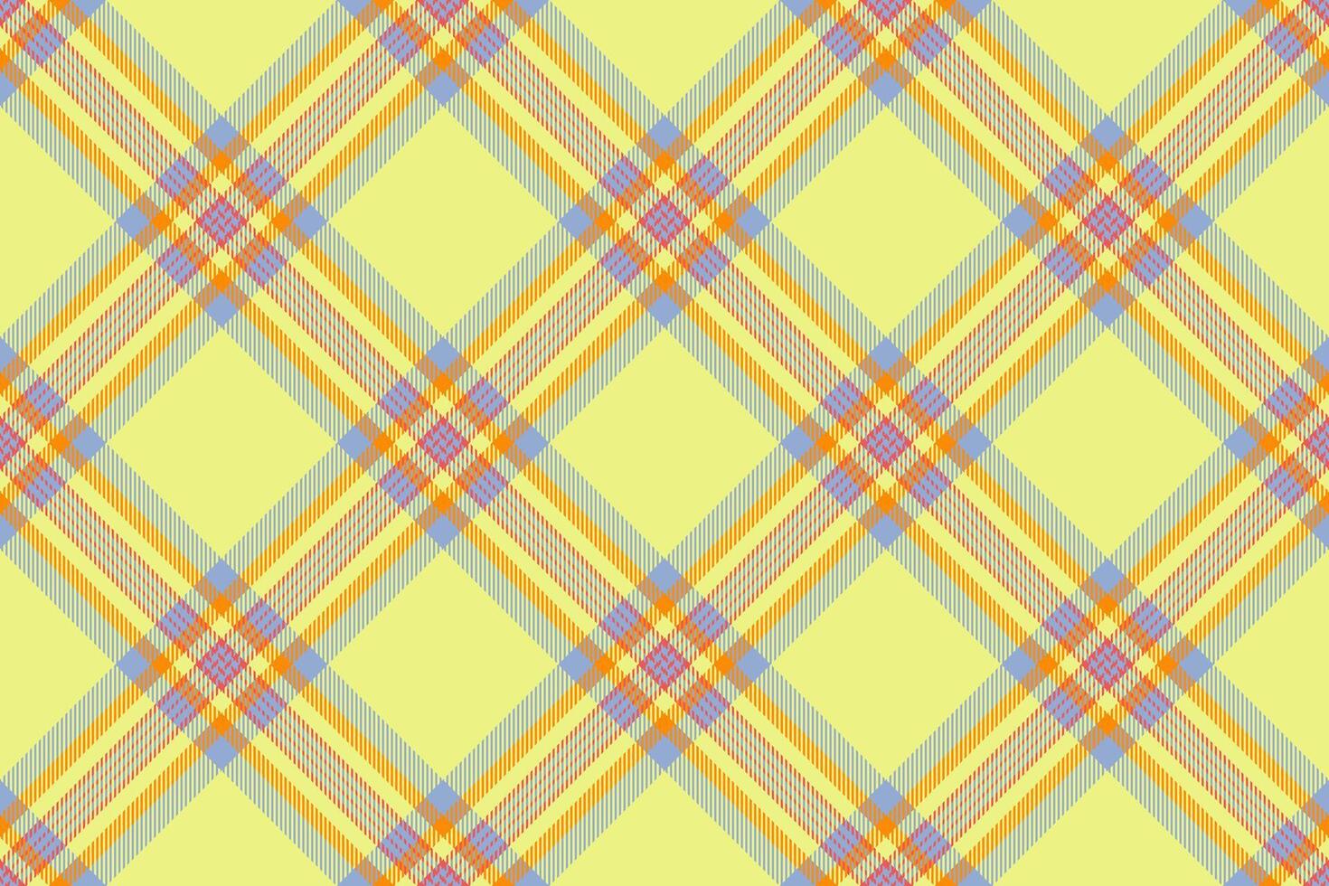 Symmetry textile tartan background, iconic check texture . Oilcloth fabric plaid seamless pattern in lime and blue colors. vector