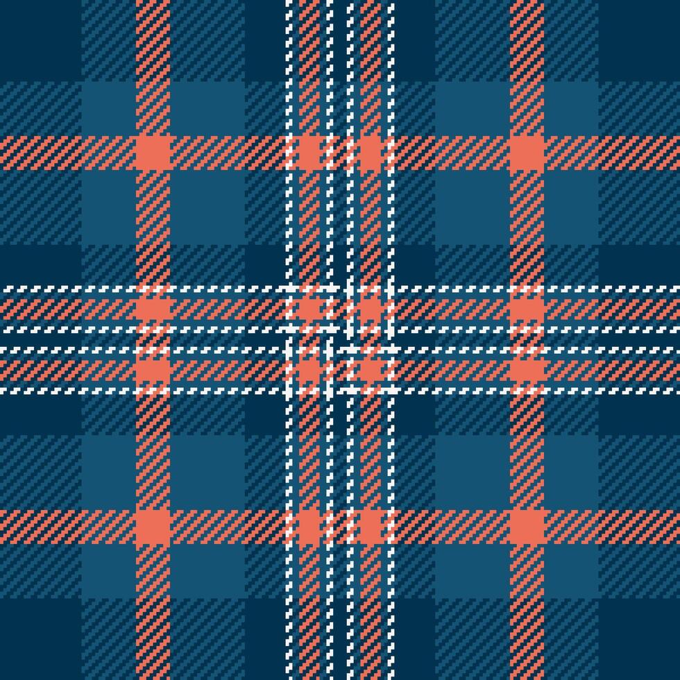 Textile design of textured plaid. Checkered fabric pattern swatch for shirt, dress, suit, wrapping paper print, invitation and gift card. vector