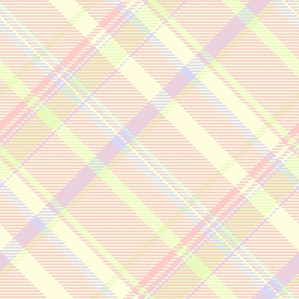 Mesh pattern background plaid, hounds tooth seamless check textile. Carnival tartan texture fabric in light and light yellow colors. vector