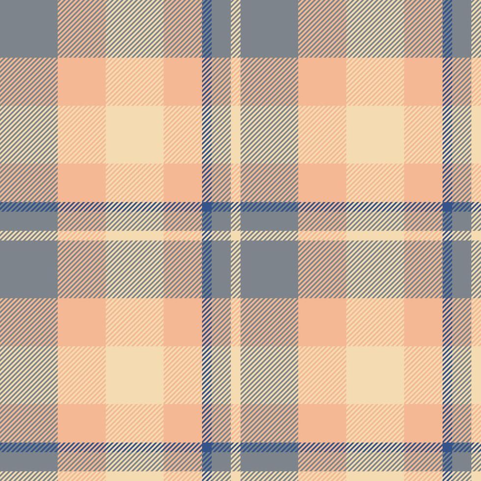 Plaid seamless pattern. Check fabric texture. textile print. vector