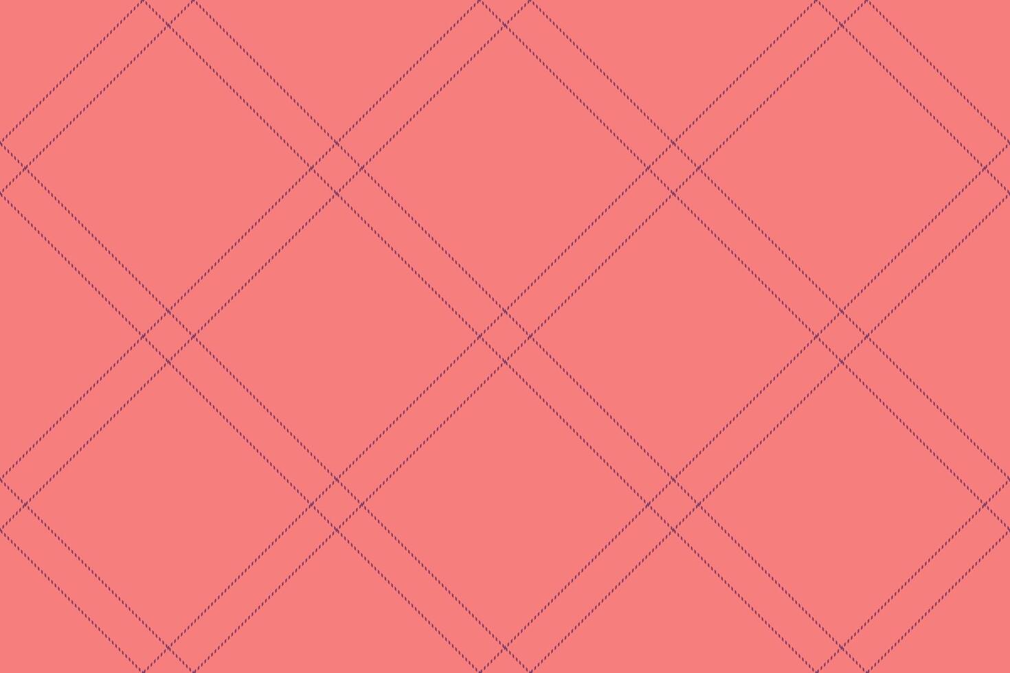 Vibrant pattern seamless background, designer textile plaid tartan. Mockup fabric check texture in red and pink colors. vector