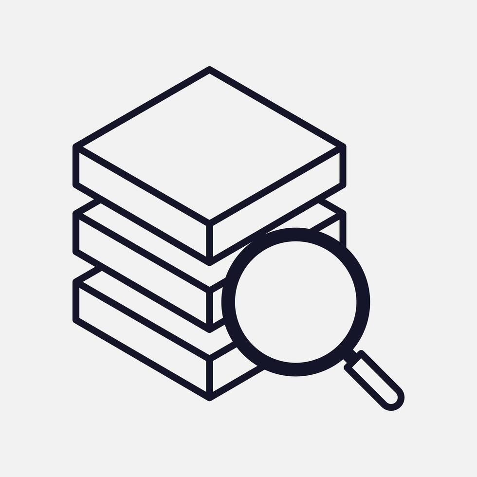 Accuracy and Veracity Icon for Audit Processes vector