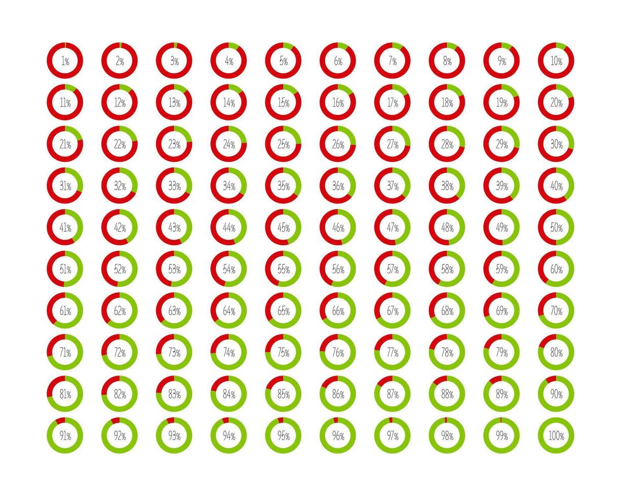 Collection Loading bar status icon. illustration. Set of loaded icons. Download progress. Donload or Upload. vector
