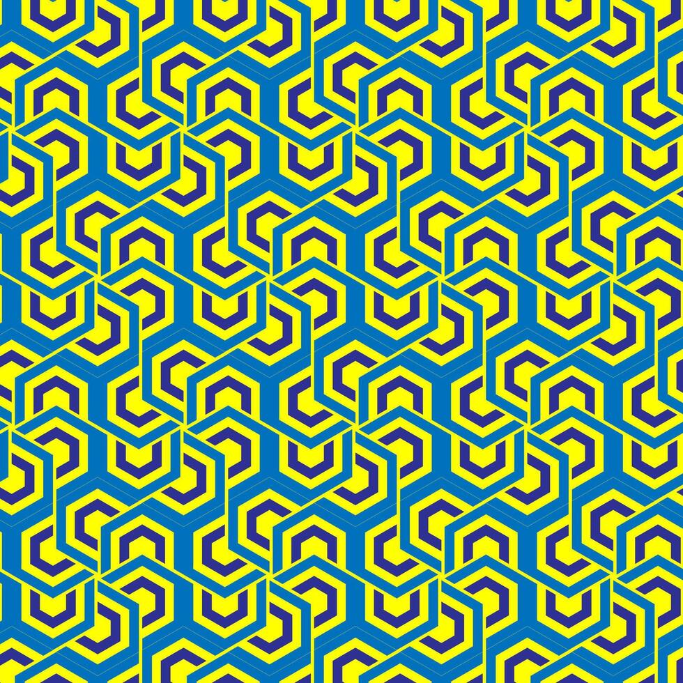geometric pattern hexagonal backgrounds, Modern ornament textures. vector