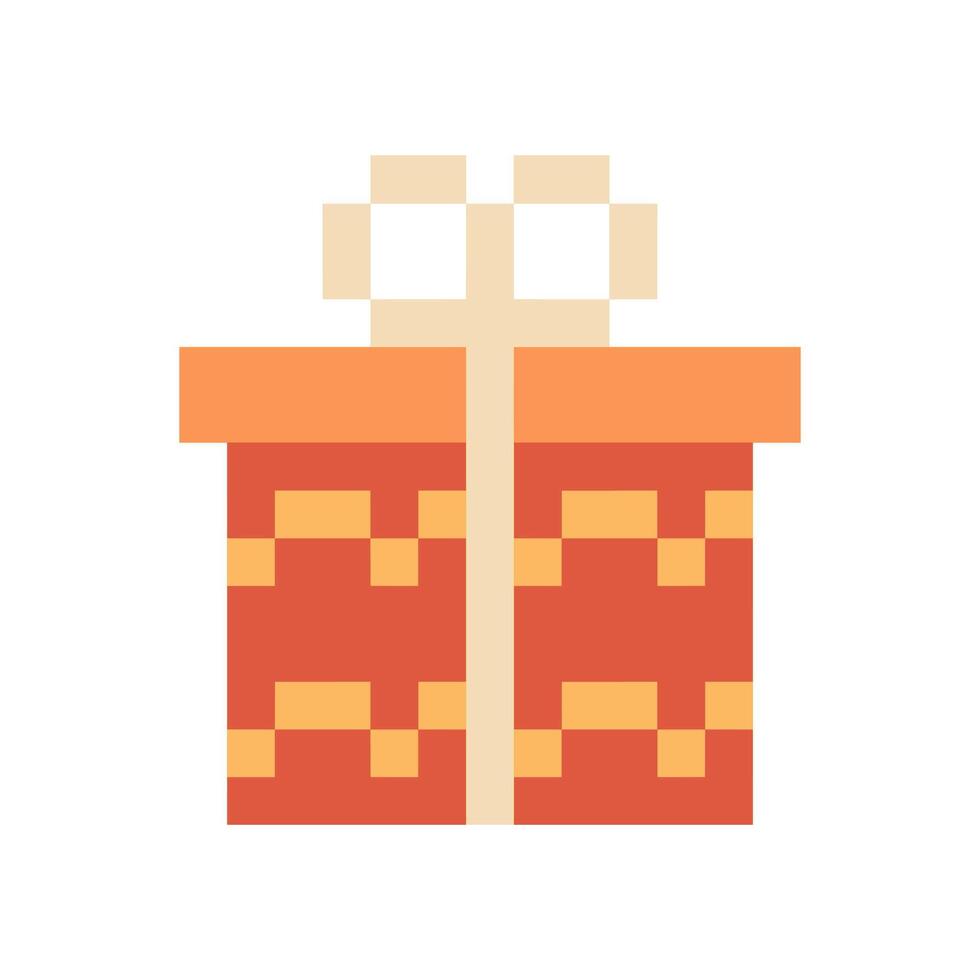 present pixel art for your needs vector