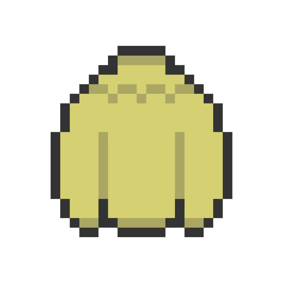 sweater pixel art for your needs vector