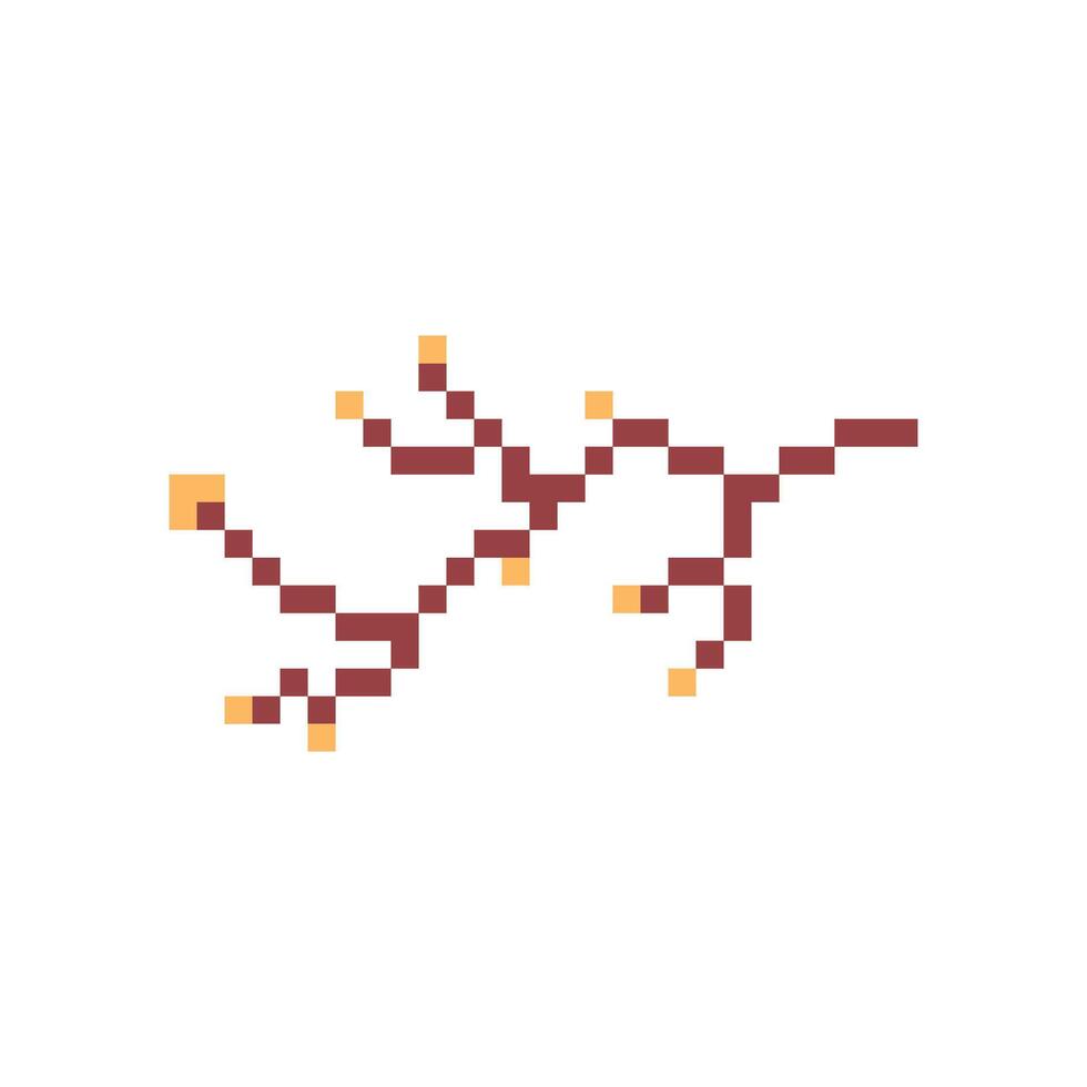 twig pixel art for your needs vector