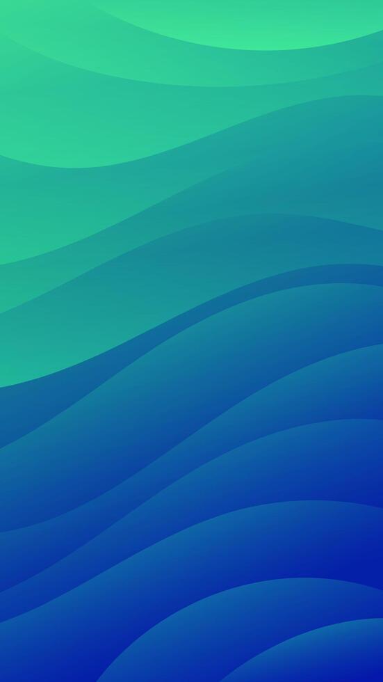 Create eye catching visuals with this smooth gradient wave background, perfect for banners, social media, and advertising vector
