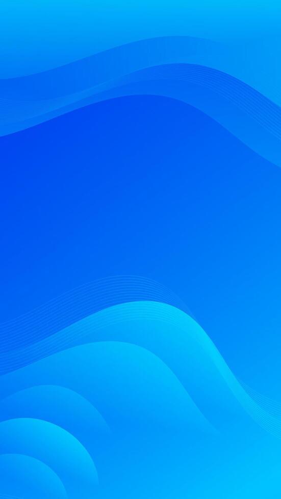 Transform your digital content with a smooth gradient wave background. Abstract design makes it perfect for stylish social media, advertising, and presentations vector