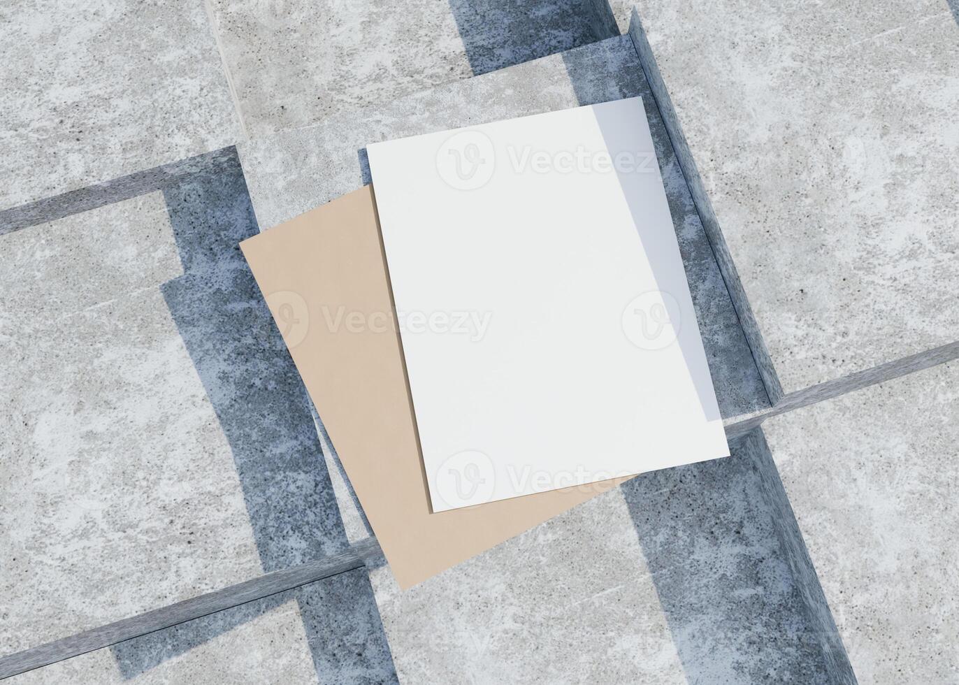 Business flyer mockup photo