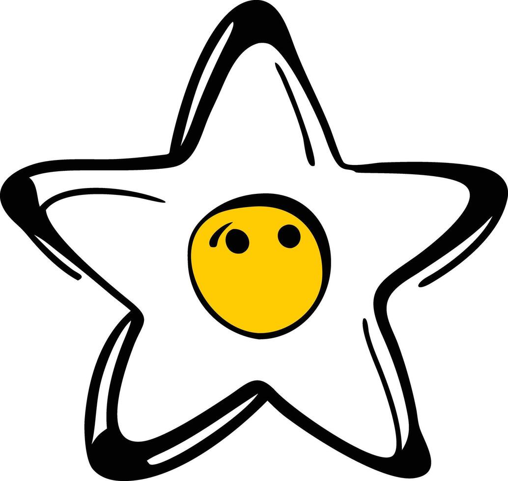 Doodles Artwork of star vector