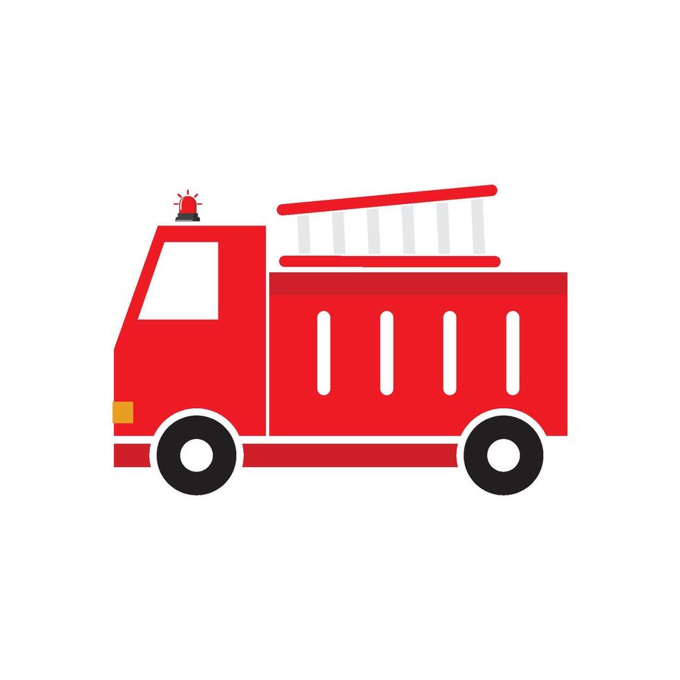 Firefighter icon flat design vector