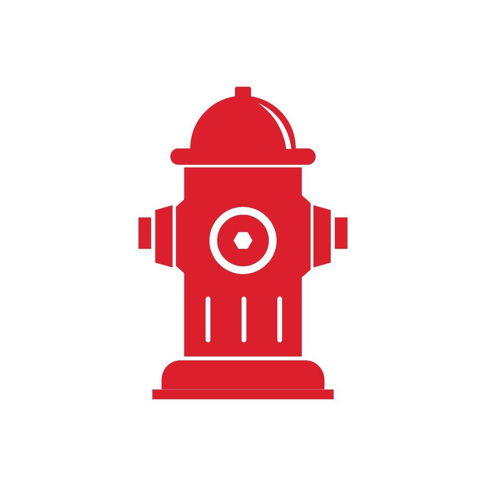Firefighter icon flat design vector