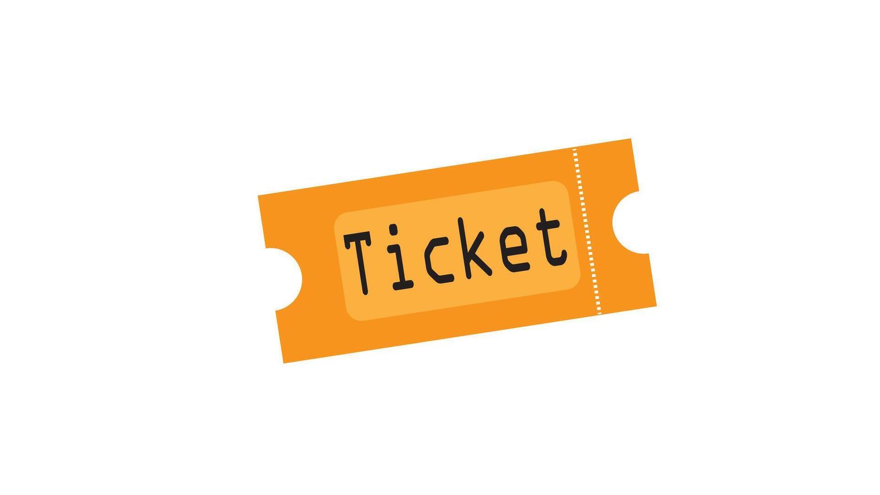 design of ticket and ticket icon. graphic of ticket and ticket icon for stock. vector