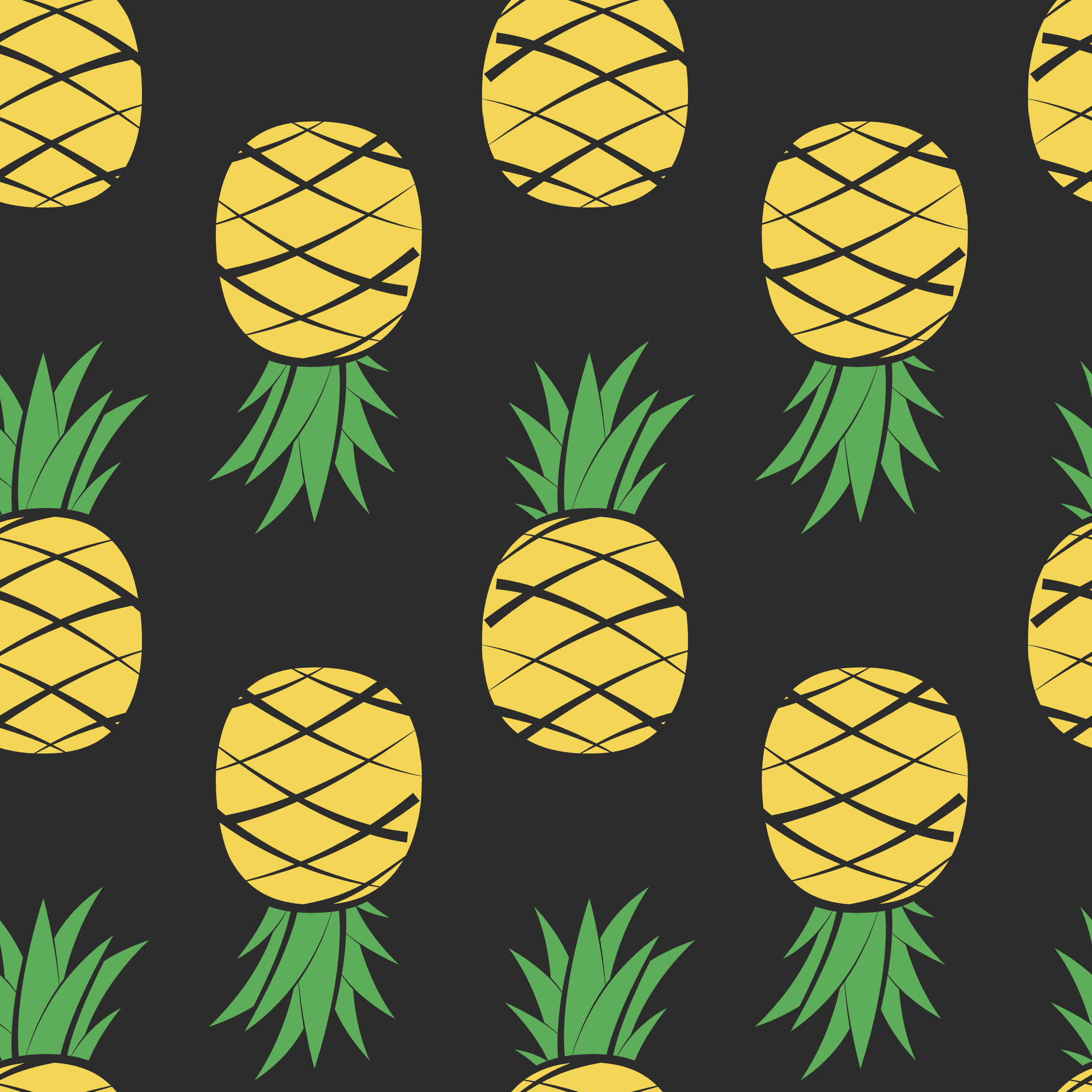 Pineapple seamless pattern background 49049375 Vector Art at Vecteezy