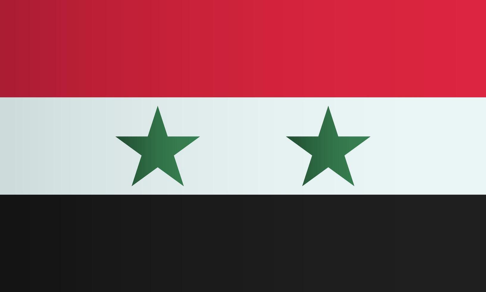 Syria national flag, circle sign emblem identity vector
