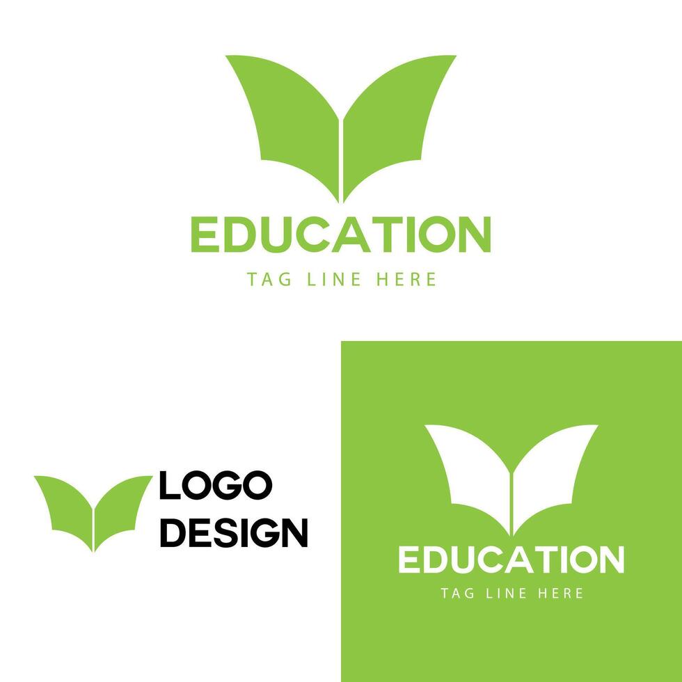 education logo icon design vector