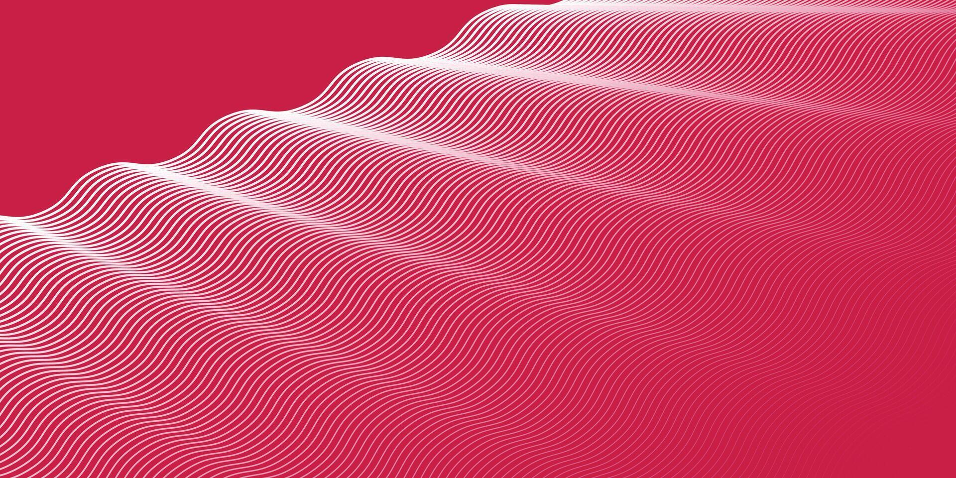 Waves modern abstract banner background design. Elegant wavy illustration vector