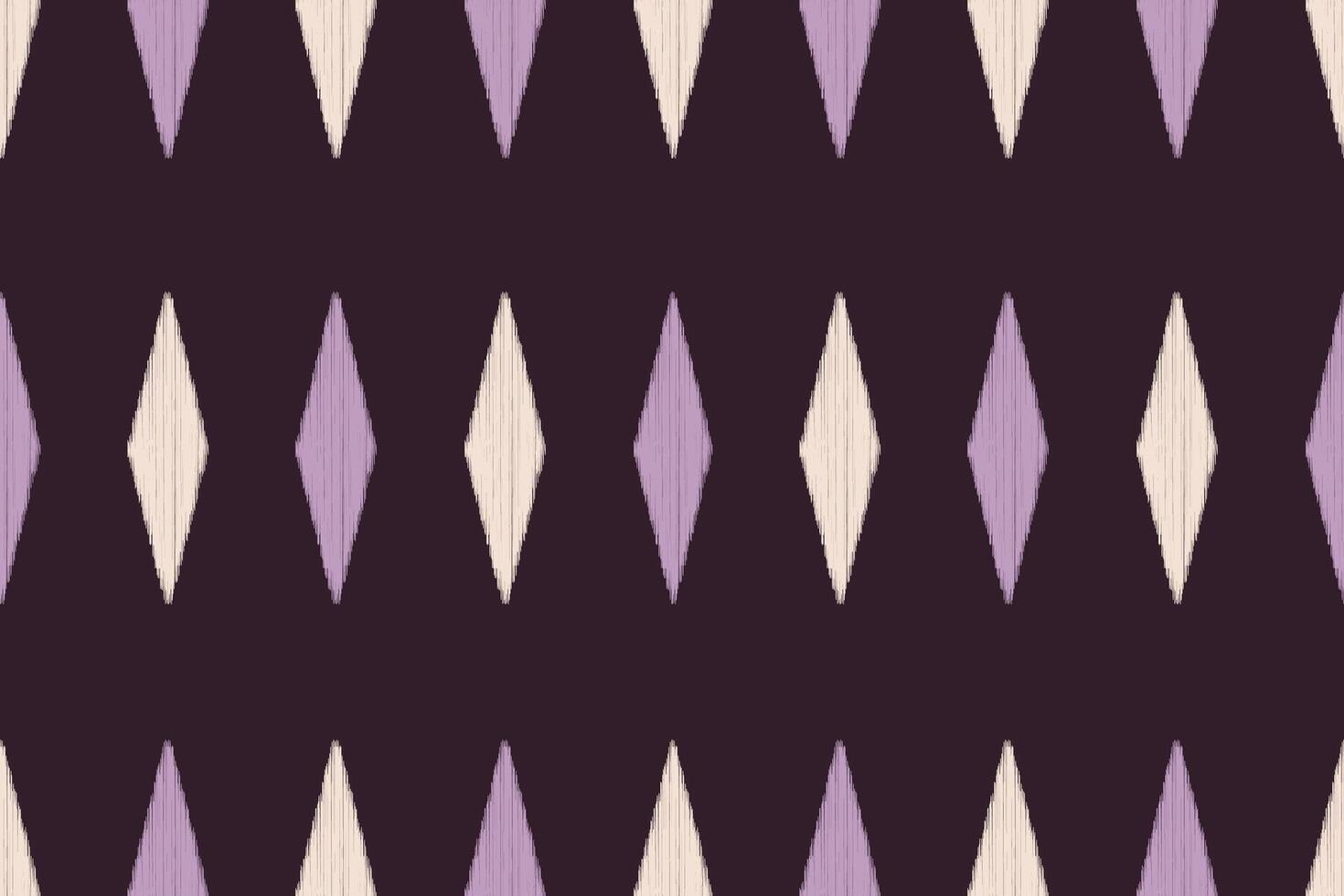 Traditional Ethnic ikat motif fabric pattern geometric style.Ikat embroidery Ethnic oriental pattern violet purple background wallpaper. Abstract,Texture,frame set 13-8.. vector