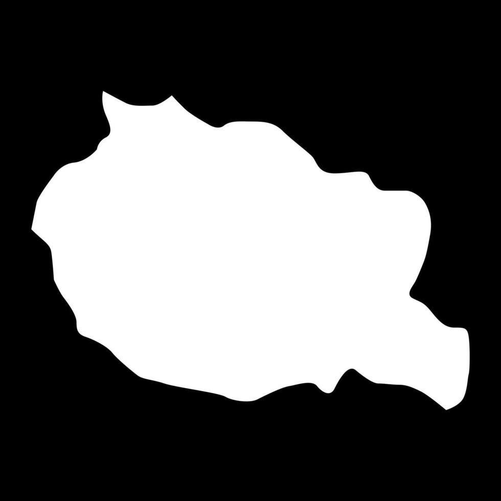 Mojkovac Municipality map, administrative subdivision of Montenegro. illustration. vector