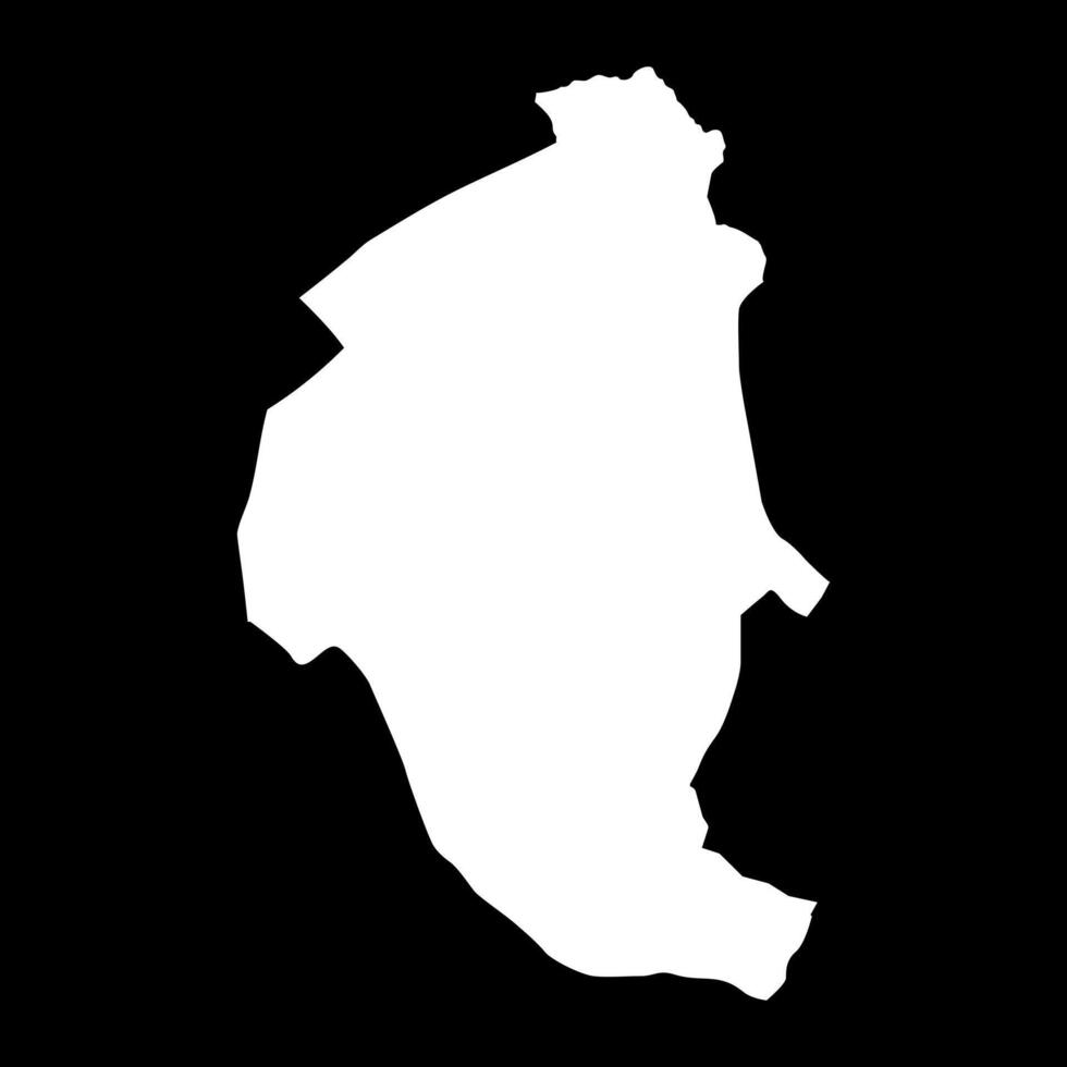 Pluzine Municipality map, administrative subdivision of Montenegro. illustration. vector