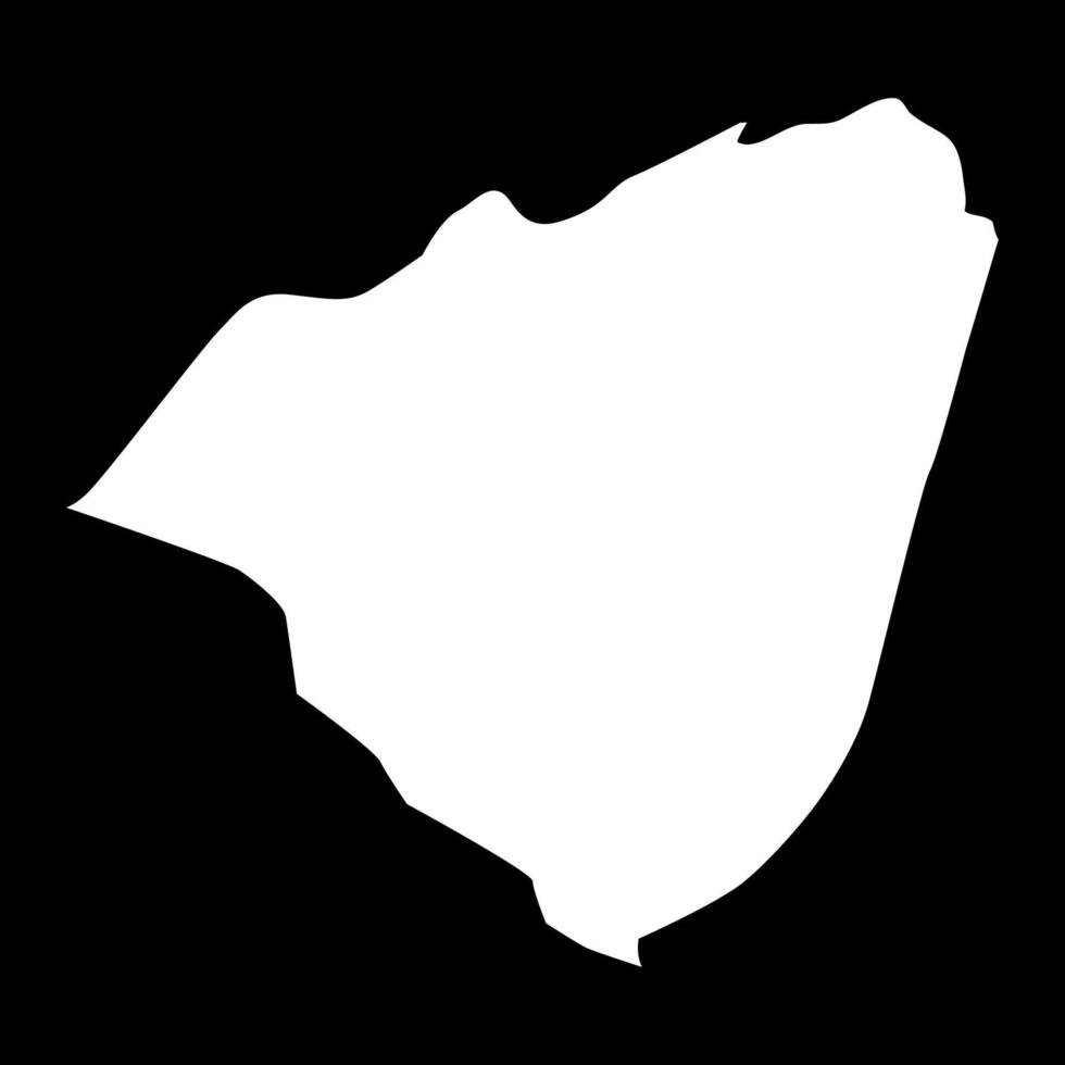 Petnjica Municipality map, administrative subdivision of Montenegro. illustration. vector