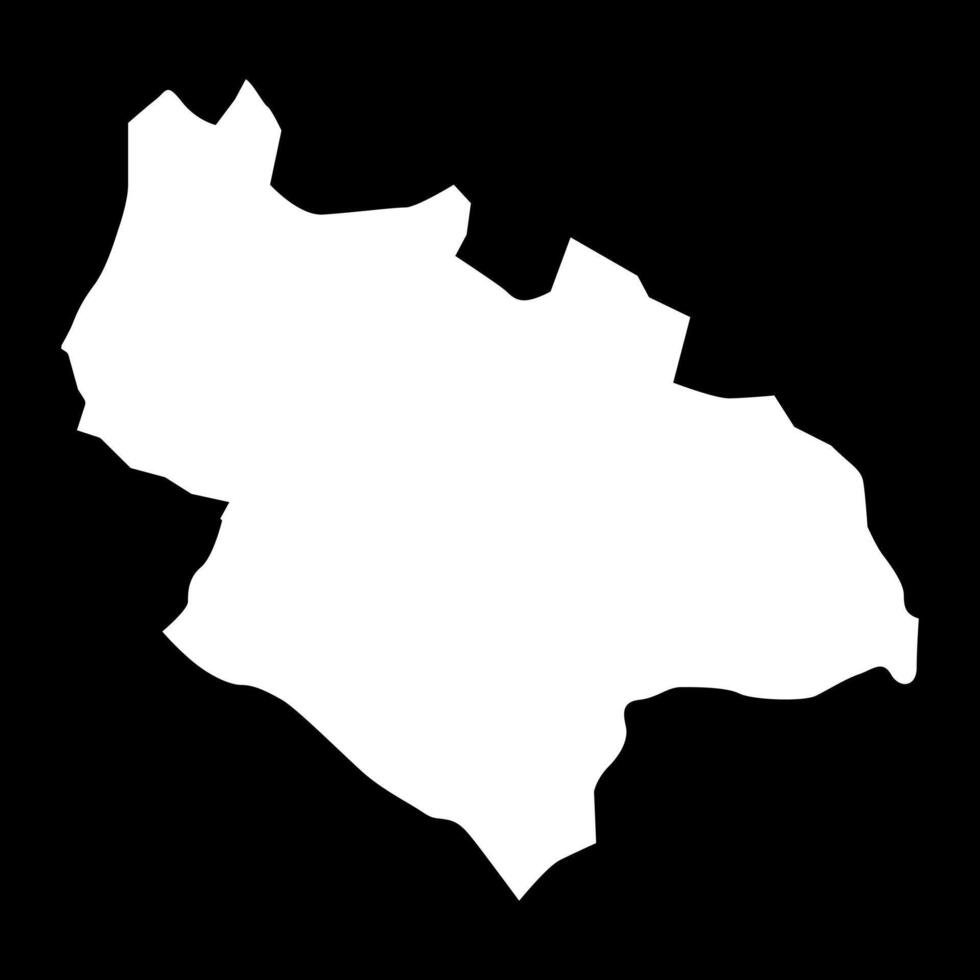 Savnik Municipality map, administrative subdivision of Montenegro. illustration. vector