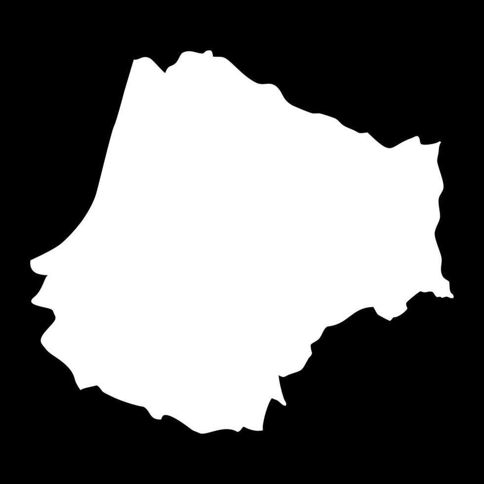 Rozaje Municipality map, administrative subdivision of Montenegro. illustration. vector