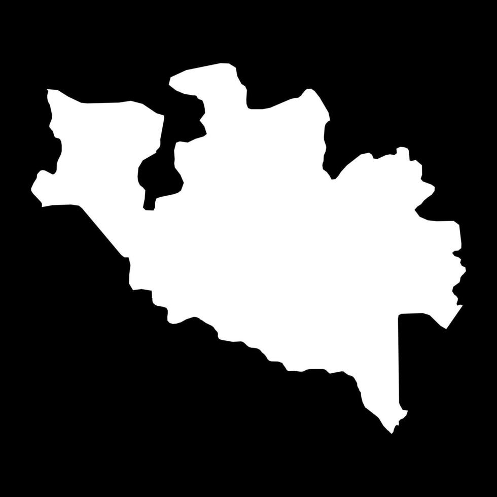 Niger state map, administrative division of the country of Nigeria. illustration. vector