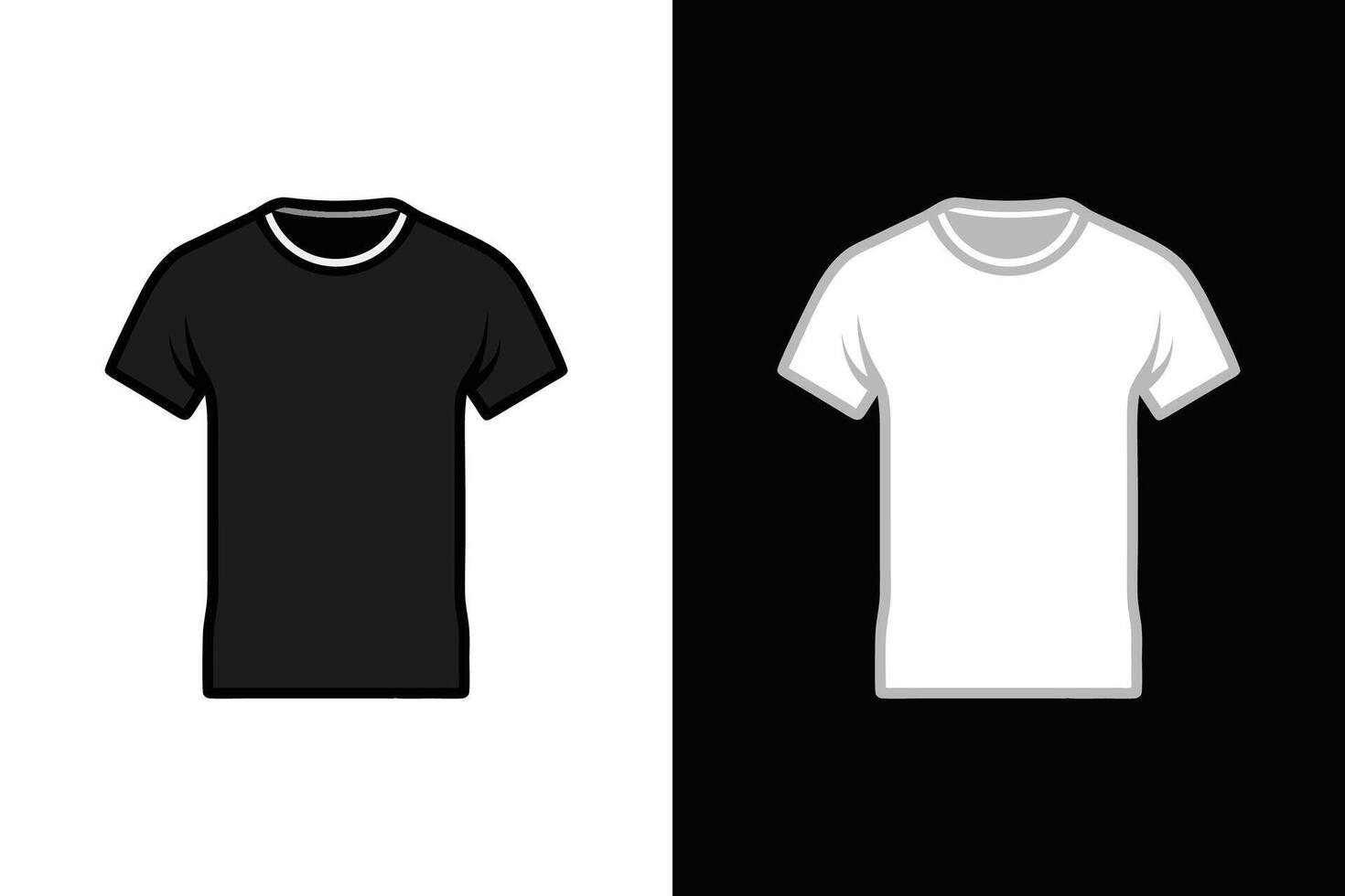 Bella Canvas T shirt Mock up vector